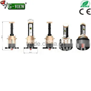High Lumen PhilipsH13 Auto Headlight H16 Highpower Canbus Kit h7 h8 H11 H16 9005 9006 9004 9007 H13 LED Lightings thumbnail-4