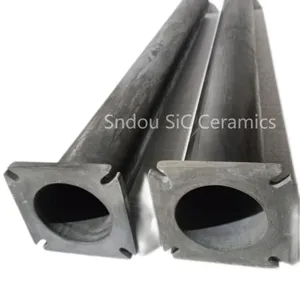Si3N4 Radiation Tube/ SiC Pipes thumbnail-2