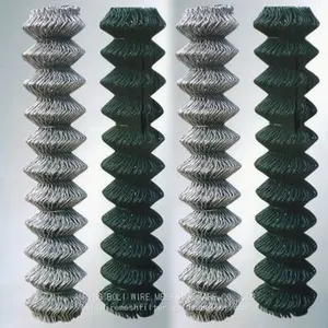 Pvc Coated Chain Link Fence/ Diamond Outdoor Metal Fencing/Steel Wire Fencing Project/ Safety and Strong Chain Link Fencing thumbnail-5