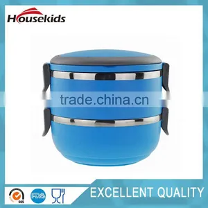 Colorful Stainless Steel Lunch Bowl Snack Salad Lunch Box thumbnail-5
