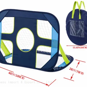 Portable Soccer Goal Net Set - Pop Up Training Soccer Goals for Backyard - Indoor or Outdoor Versions - Easy Assembly - Great for Kids and Adults thumbnail-5
