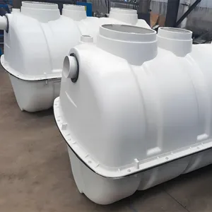 Underground SMC Molded Septic Tank 750 Gallon Rated Load 3.5 Tons With Integrated Access Risers thumbnail-2