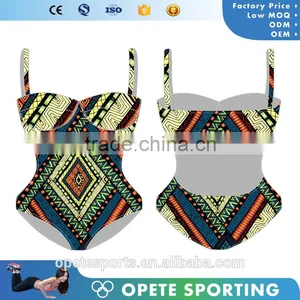 (OEM ODM FACTORY)Wholesale Women Swimwear /Swim Bathing Suit/One Piece Swimsuit thumbnail-2
