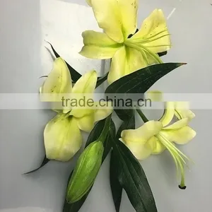 Fashion Yellow King Lilies Flower thumbnail-1