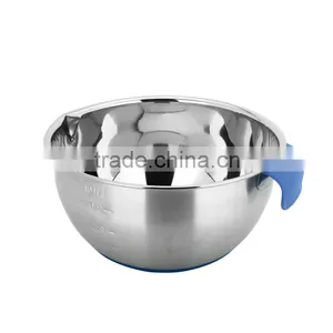 Chinese Stainless Steel Kitchenware Wholesale Stainless Steel Mixing Bowls With Handle thumbnail-3