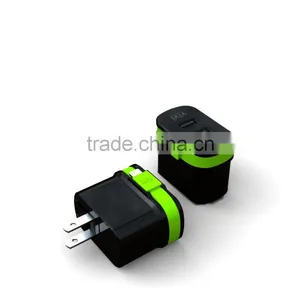 Travelling Charger With Inbuilt Cable for Iphone5s With 2.4A thumbnail-1
