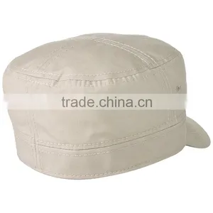 High Quality Factory Direct Cusotm Blank Flat Top Military Cap thumbnail-6