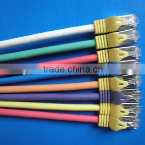 Structured Cabling Lszh Crossover Cable Assembly Sstp Cat6a thumbnail-1