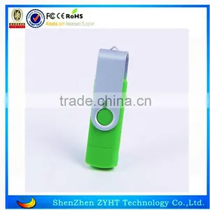 Swiveling Usb Disk Hot Colorful 8gb Usb 2.0 Otg Flash Drive thumbnail-4