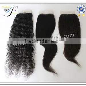 Wholesale Virgin Hair Bundles With Lace Closure 100% Human Brazilian Hair Closure thumbnail-1