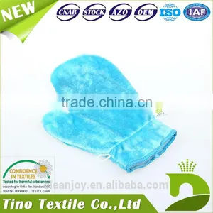 Kitchen Gloves Custom Made Wood Fiber Cleaning Sponge Gloves thumbnail-1