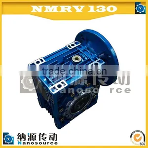 Nmrv130- 1:20- 132B5 Flange Gearbox/ Worm Gearbox/ Small Worm Gear Reducer/ With DC AC Motor Gear Box thumbnail-1