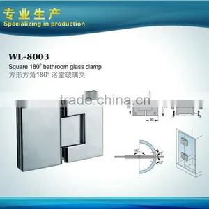 Bevel Circinal Angle 90 Degrees Single Side Shower Glass Door Hinge thumbnail-5