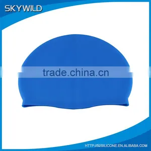 2016 Waterproof Custom LOGO Silicone Swim Cap thumbnail-1