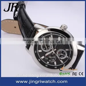 2016 Hot Charm Your Logo Custom Japan Movt Quartz Watch Stainless Steel Back Classic Quartz Watch thumbnail-4
