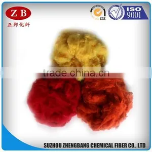 Recycled Polyester Staple Fiber Artificial Fibra thumbnail-1