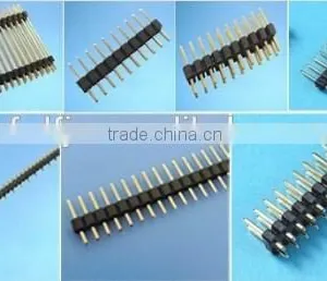 PCB Used Straight Right Angle Smt With 1mm 1.27mm 2mm 2.54mm Pitch Pin Header thumbnail-1