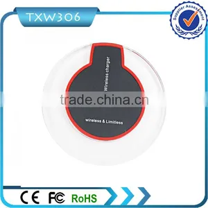 2016 New Product Qi Wireless Charger Wireless Charging Pad for Samsung Galaxy S6 / S6 Edge thumbnail-6