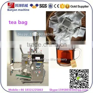High Speed Automatic Tea Bag Packing Machine With Thread and Label thumbnail-1