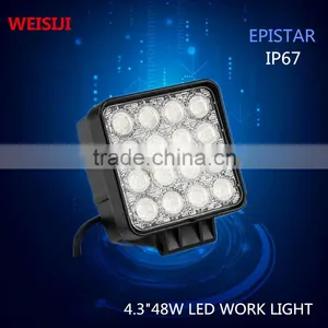 HLE Supplier 4.3inch 12 Volt 48 Watt Automotive Led Lights for Car thumbnail-1
