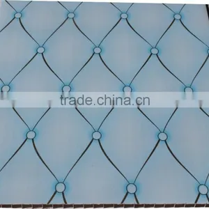 Transfer Printing Gold Design Plastic Ceiling Sheet,pvc Ceiling Panel, Pvc Wall Board T005 thumbnail-3