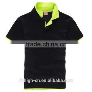 China Man Pique Cotton Polo Neck t Shirt thumbnail-1