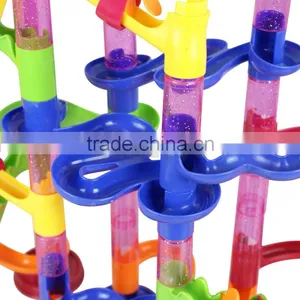 Deluxe Marble Race Marble Run Play Set Game 105 Pcs Kids Toys Promotes Dexterity thumbnail-2