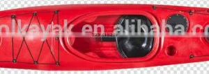 New Designed White Water Single Sea Kayak With Footrest Steering System thumbnail-4
