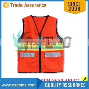 En471 Pink Mesh Safety Vest thumbnail-1