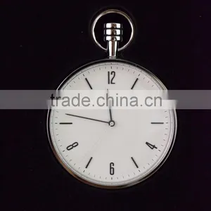 North Europe Design Style Simple Pocket Watch With Chain thumbnail-2
