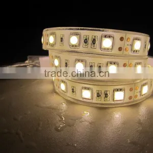 SMD5050 3 Chips in 1 Warm White Strip Light thumbnail-1
