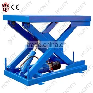 Stationary Hydraulic Scissor Lift Platform thumbnail-2