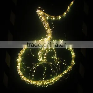 LED Copper Wire Large Vine Light String for Indoor Decoration thumbnail-1