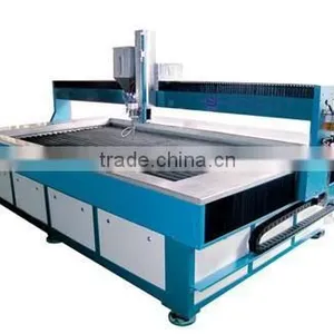 Small Waterjet Cutting MachineFor Metal, Nonmetal, Marble, Granite and Other Materials Cutting XC-1515W Waterjet Cutting Machine thumbnail-1