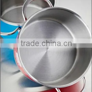 High Quality Aluminum Stock Pot CS560D CE FDA SGS thumbnail-6