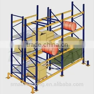 FOB Iron/steel Heavy Weight Warehouse Rack Seletive Pallet Storage Rack TUV and ISO Certification thumbnail-4