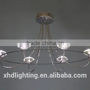 Modern Round LED Sourcing Chandelier&pendant Made of Glass +metal From China thumbnail-1