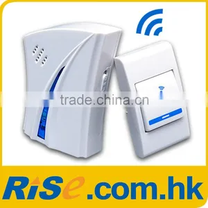 Door Bell 36 Songs Wireless 80m Home Remote Control Chime Flashing LED Doorbell thumbnail-1
