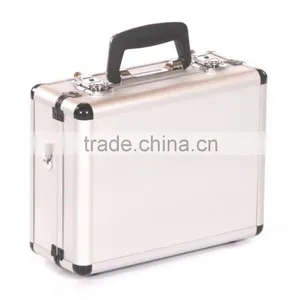 Crystal Aluminium Hard Camera Photography Flight Carry Case Storage Box Silver thumbnail-1