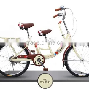 22 Inch Tandem Bike / Single Speed Tandem Bicycle / Bicycle for Mom and Baby thumbnail-4