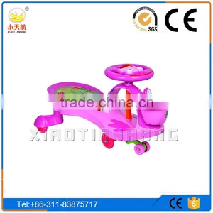 Simple Style Child Waggle Car With Mute PU Glittering Wheels, Passed CE, EN71, SGS Test, Kids Swaying Bike thumbnail-6