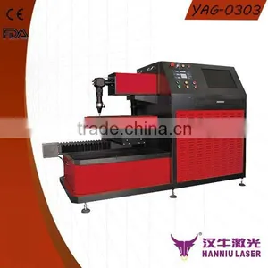 Small Size YAG-0303 for Stainless Steel and Carbon Steel Mini Laser Metal Cutting Machine thumbnail-1