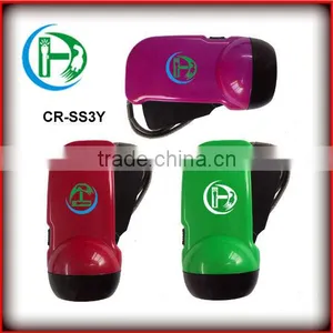 Hand Pressing Led Dynamo Flashlight thumbnail-1