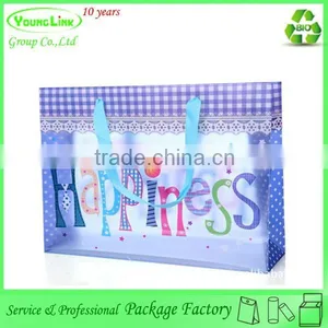 Professional Fashion Customized Plastic Soft Loop Handle Bag for Clothing thumbnail-1