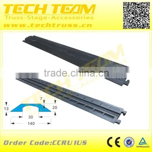 1 Channel Hot Rubber Cable Protector Floor thumbnail-1
