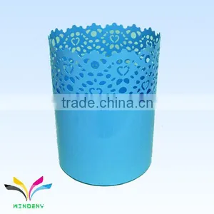 Medical Blue Plastic Floor Stand Best Sale Small Plastic Waste Bin thumbnail-1