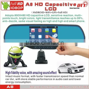 5"Android Fhd 1080p Carcorder Dvr Video Recorder, Android Car Blackbox,A8 thumbnail-5