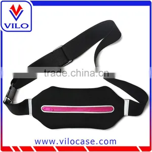 Neoprene Sports Waist Running Belt Single Pocket Waist Bag thumbnail-2