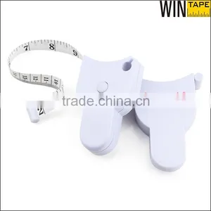 1.5meters Plastic Case Personalized Logo Sport Health Care Product Waist Mini Waterproof Tape Measure thumbnail-2