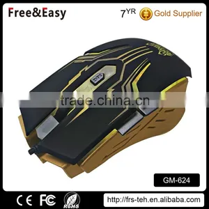 Best Ergonomic 6D Wired Glowing Gaming Mouse thumbnail-3